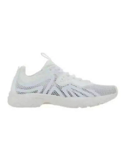 Punching Mesh Low Top Sneakers White - ACNE STUDIOS - BALAAN.