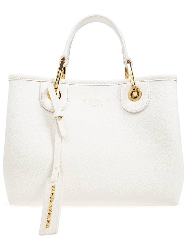 Emporio Armani Eco-leather Handbag, Women's, White - EMPORIO ARMANI - BALAAN 1