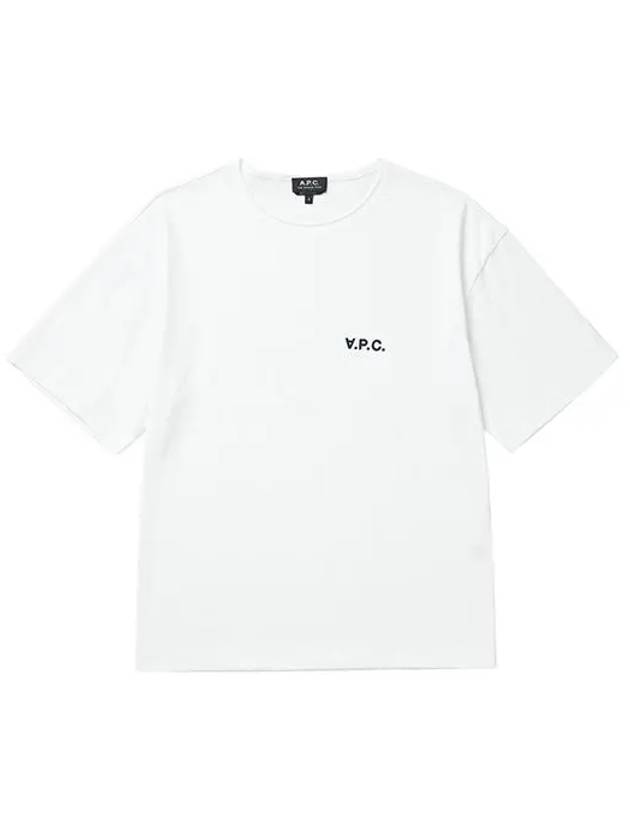 Jeremy Logo Short Sleeve T-shirt White - A.P.C. - BALAAN 3