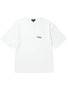 Jeremy Logo Short Sleeve T-shirt White - A.P.C. - BALAAN 3