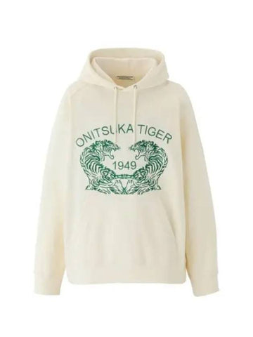 Onitsuka Tiger Vintage Embroidery Hoodie 2183B185 700 - ONITSUKA TIGER - BALAAN 1