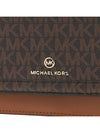 Jet Set Small Logo Smartphone Convertible Cross Bag Brown - MICHAEL KORS - BALAAN 8