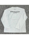 Cotton back logo long sleeve t-shirt W233TS17 709W - WOOYOUNGMI - BALAAN 2