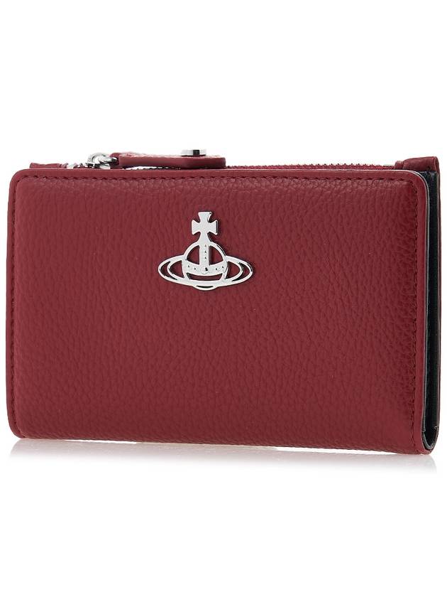 Slim Flat Card Wallet Red - VIVIENNE WESTWOOD - BALAAN 3