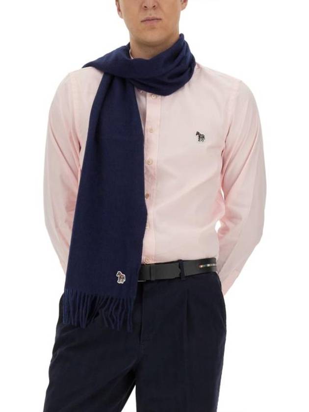 Zebra Patch Long Sleeve Shirt Light Pink - PAUL SMITH - BALAAN 3