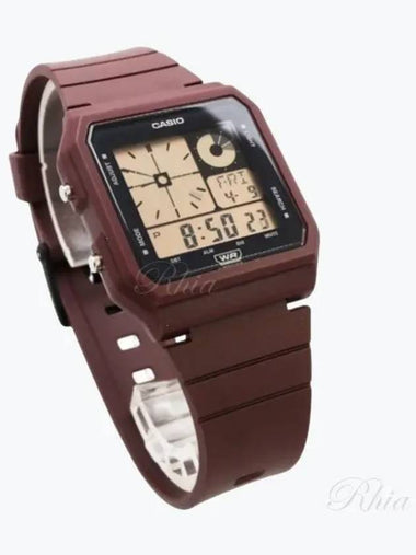 LF 20W 5ADF 5A Digital Square Vintage Retro Urethane Watch - CASIO - BALAAN 1