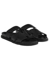 Chypre Men s Sandals Slippers Black H222000ZH01415 - HERMES - BALAAN 1