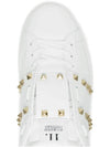 Men's Rockstud Untitled Low Top Sneakers White - VALENTINO - BALAAN 5