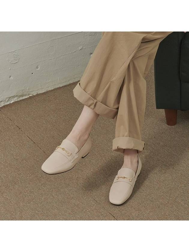 FL5112 Delphinium Horsebit 2cm Loafer Lady Beige - FLORIDA STUDIO - BALAAN 3