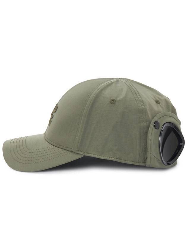 Chrome R Goggles Ball Cap Agave Green - CP COMPANY - BALAAN 4