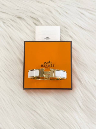 Women s Click Ash PM White Gold Condition A - HERMES - BALAAN 1