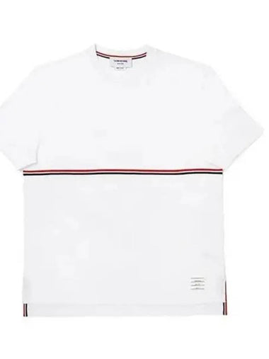 Men s short sleeve t shirt 271326 - THOM BROWNE - BALAAN 1