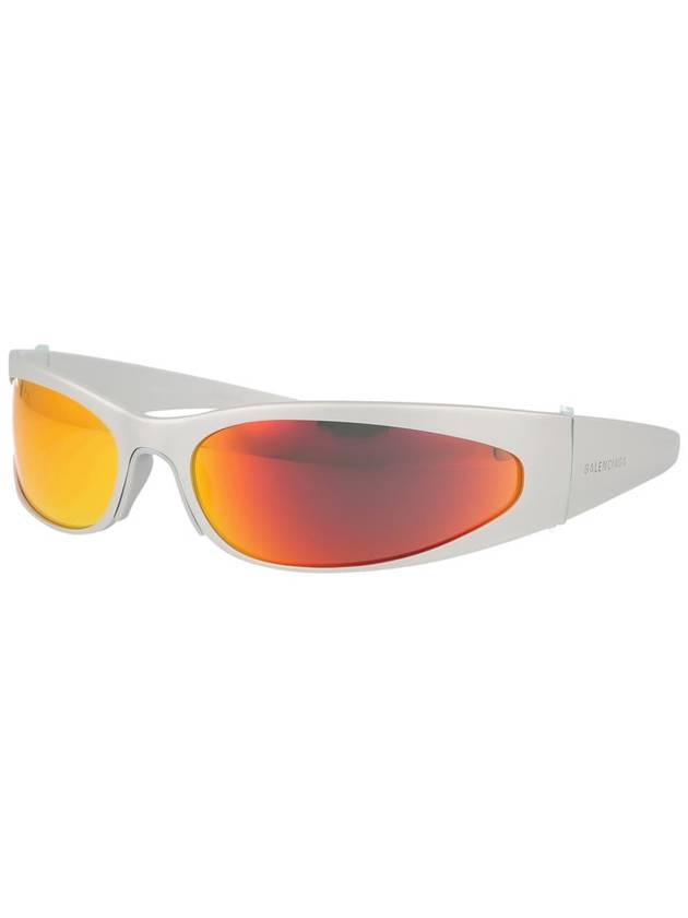 Eyewear Reverse XP Wrap Oval Frame Sunglasses - BALENCIAGA - BALAAN 3