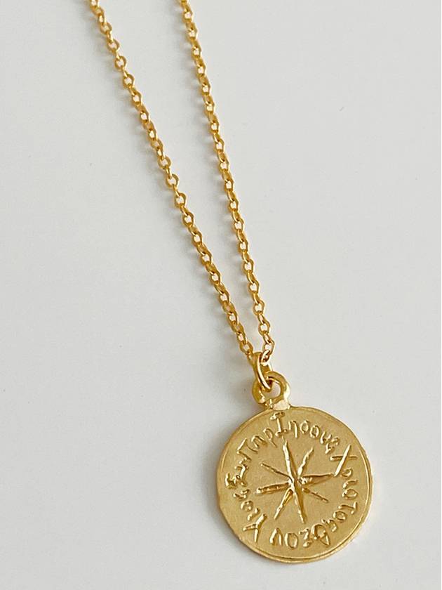 Medallion 02 Necklace Gold - ELYONA - BALAAN 3