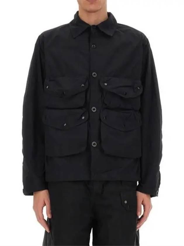 24SS Pocket Overshirt Jacket Black - TEN C - BALAAN 1