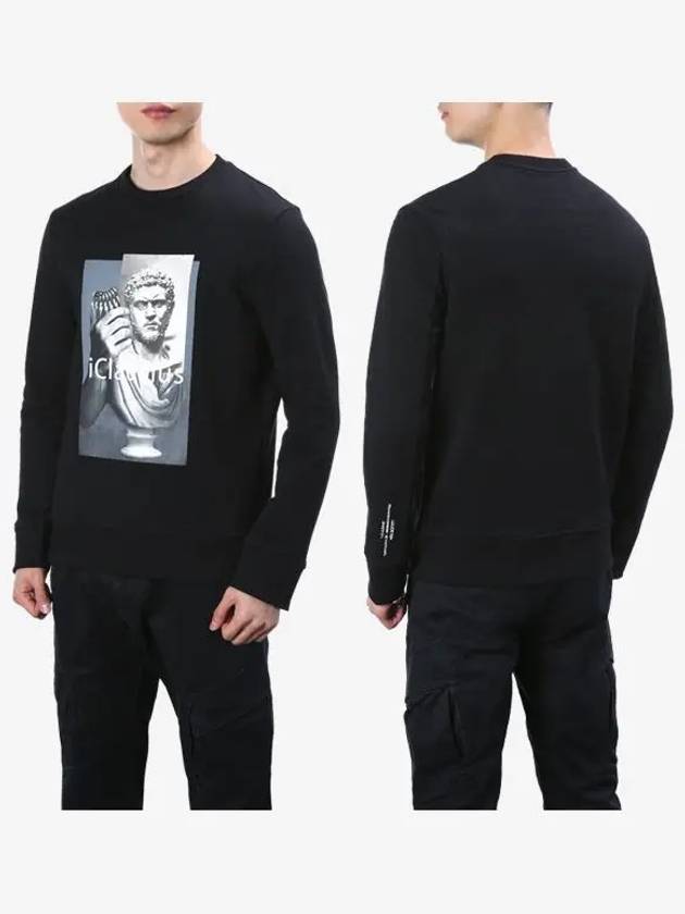 I-Claudius Sweatshirt Black - NEIL BARRETT - BALAAN 4