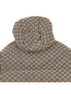 GG Canvas Hooded Padding Brown - GUCCI - BALAAN 11