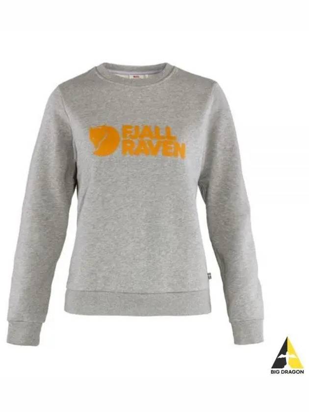 Women s Logo Sweater Gray Melange 84143020 999 W - FJALL RAVEN - BALAAN 2