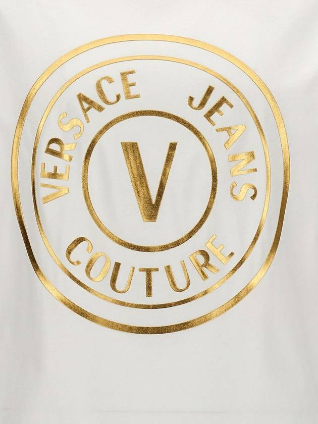 Versace Jeans Couture T-Shirt With Logo - VERSACE - BALAAN 4