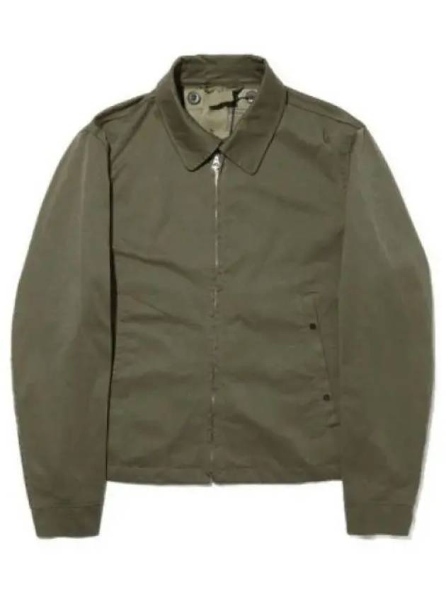 Freezer Ultra Light Cotton Zip-up Jacket Khaki - TEN C - BALAAN 2