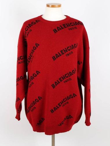 multi logo knit - BALENCIAGA - BALAAN 1