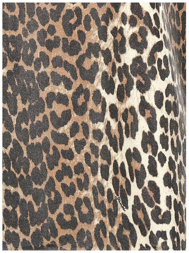 Ganni Leopard Mini Dress - GANNI - BALAAN 4