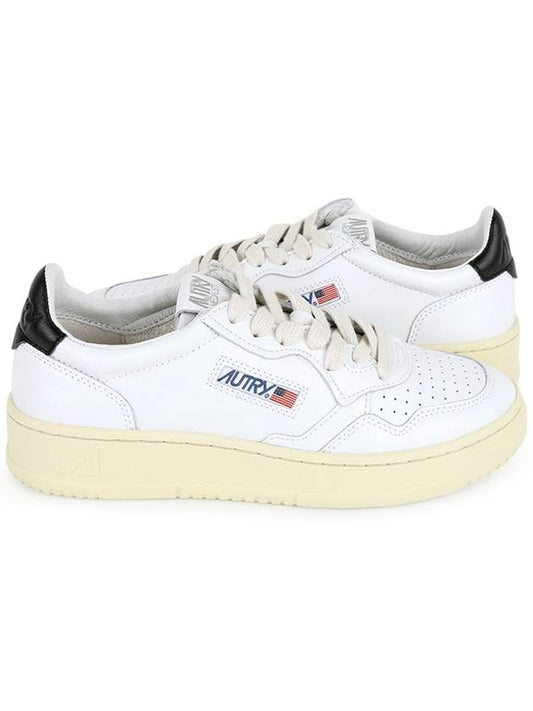 Medalist Goatskin Low Top Sneakers White - AUTRY - BALAAN 2