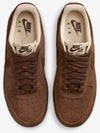 Air Force 1 07 Suede Low Top Sneakers Cacao Wow - NIKE - BALAAN 7