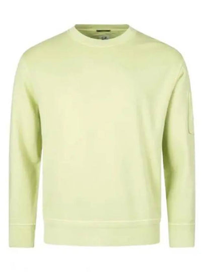 Cotton Diagonal Fleece Lens Sweatshirt Green - CP COMPANY - BALAAN 2