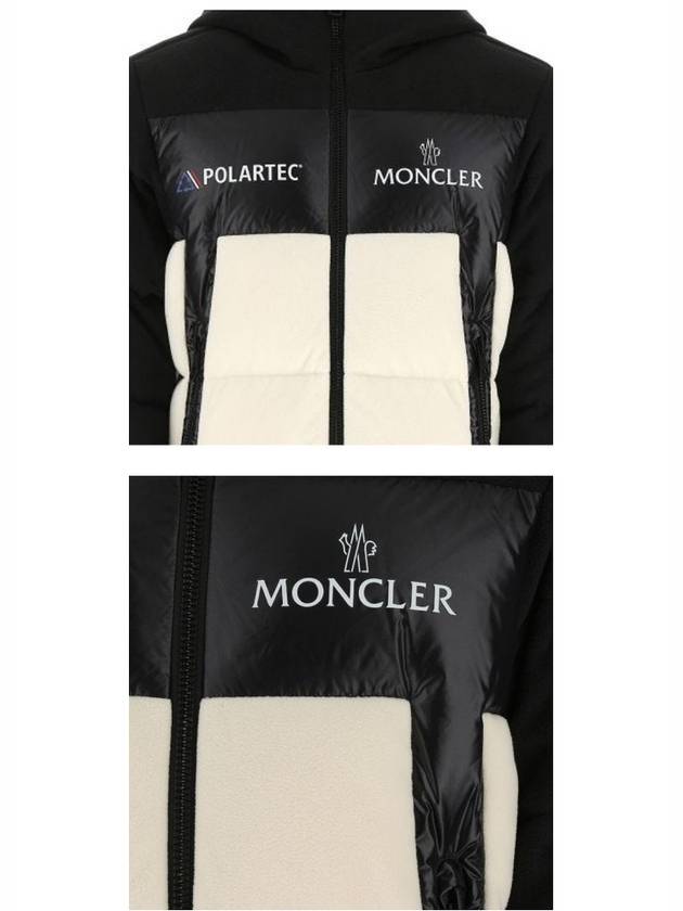 1A00084 899HL 999 MALAVOY Malaboy Hood Padding Black White Men’s Padding TLS - MONCLER - BALAAN 5