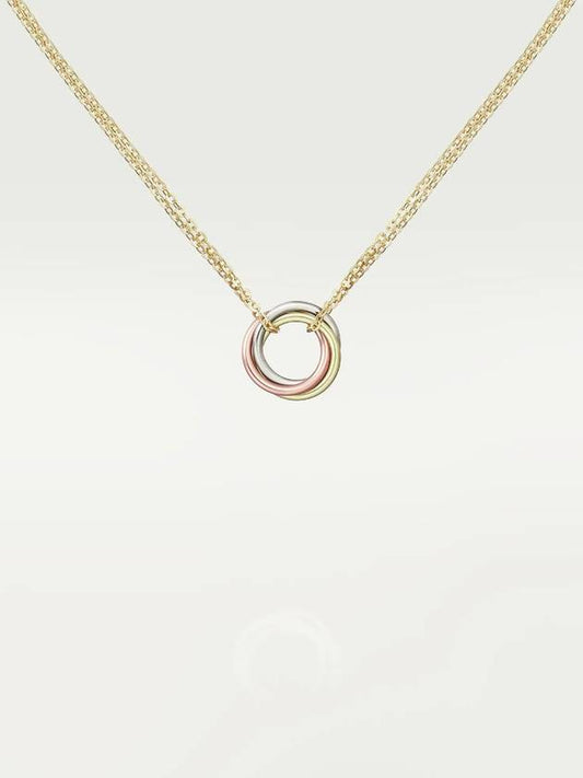 Trinity Necklace White Gold Rose Gold Yellow Gold - CARTIER - BALAAN 2