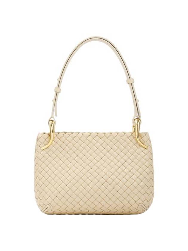 Small Clicker Shoulder Bag Beige - BOTTEGA VENETA - BALAAN 1