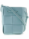 Intrecciato Cassette Small Bucket Bag Blue - BOTTEGA VENETA - BALAAN 2