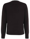 Crew Neck Knit Top Brown - FENDI - BALAAN 3