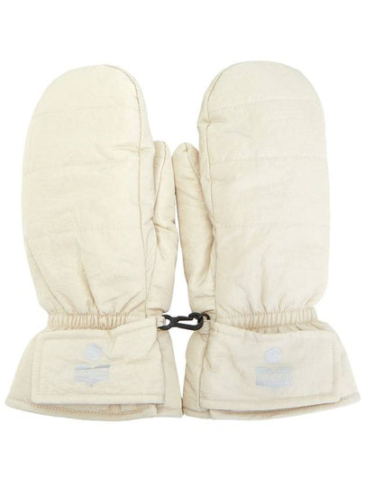 Terka Padded Gloves Ecru - ISABEL MARANT - BALAAN 2