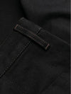 Mid-Rise Twisted Jeans Black - LEMAIRE - BALAAN 4