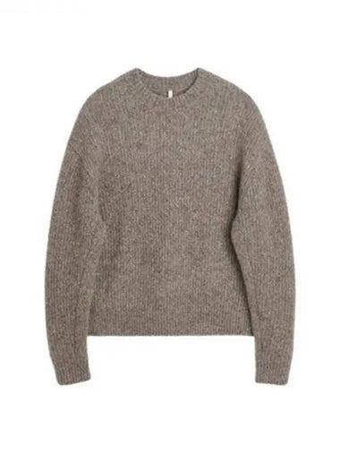 Sunflower YAK crew neck knit - SUNFLOWER - BALAAN 1