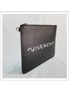 Split Logo Clutch Bag Black - GIVENCHY - BALAAN 3