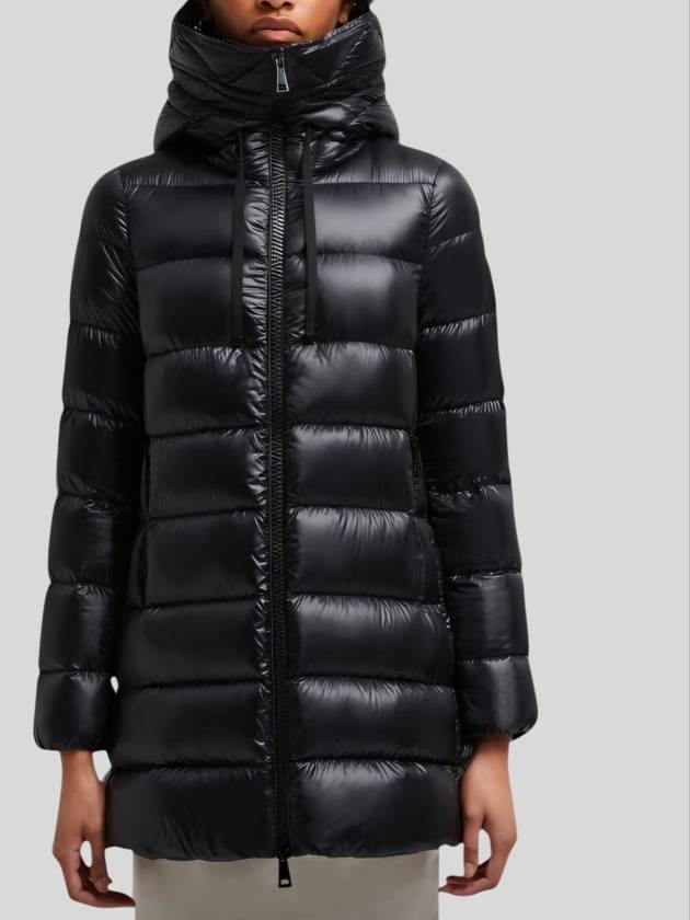 Women's Suyen Long Padding Black - MONCLER - BALAAN 3