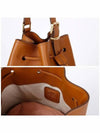 Logo Leather Bucket Bag Cognac - MIU MIU - BALAAN 7