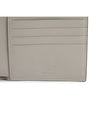 V Logo Signature Half Wallet Grey - VALENTINO - BALAAN 8