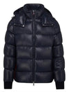 Men's Lunetiere Zipper Pocket Short Padding Navy - MONCLER - BALAAN 2