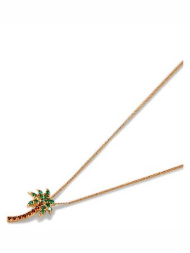 palm tree pendant necklace PWOB120S24MAT0015560 - PALM ANGELS - BALAAN 3