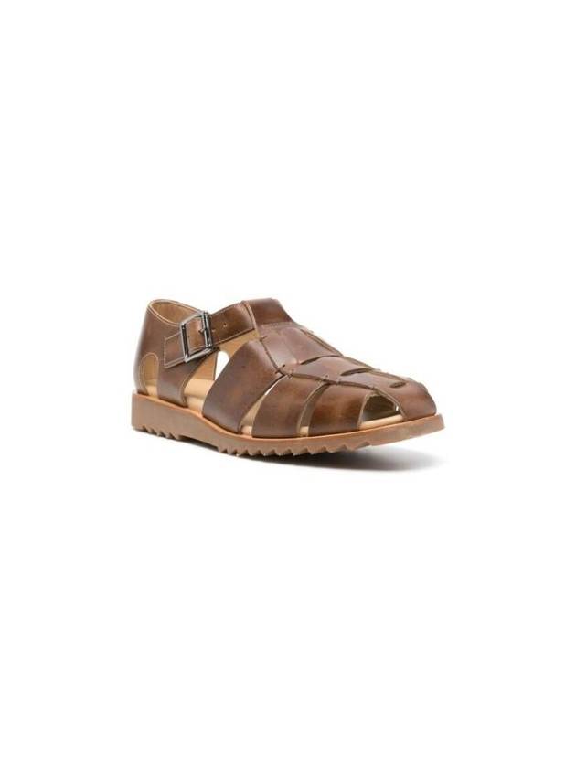 Leather Sandal Brown - PARABOOT - BALAAN 1