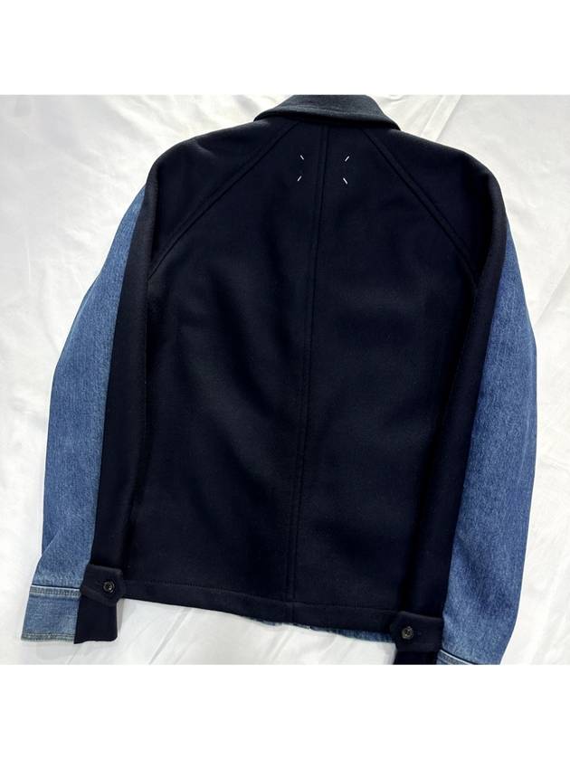 50 Margiela Men s Wool Denim Stitch Jacket S30AM0471 STN924 - MAISON MARGIELA - BALAAN 6