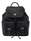 Virginia Flap Nylon Backpack Black - TORY BURCH - BALAAN 2