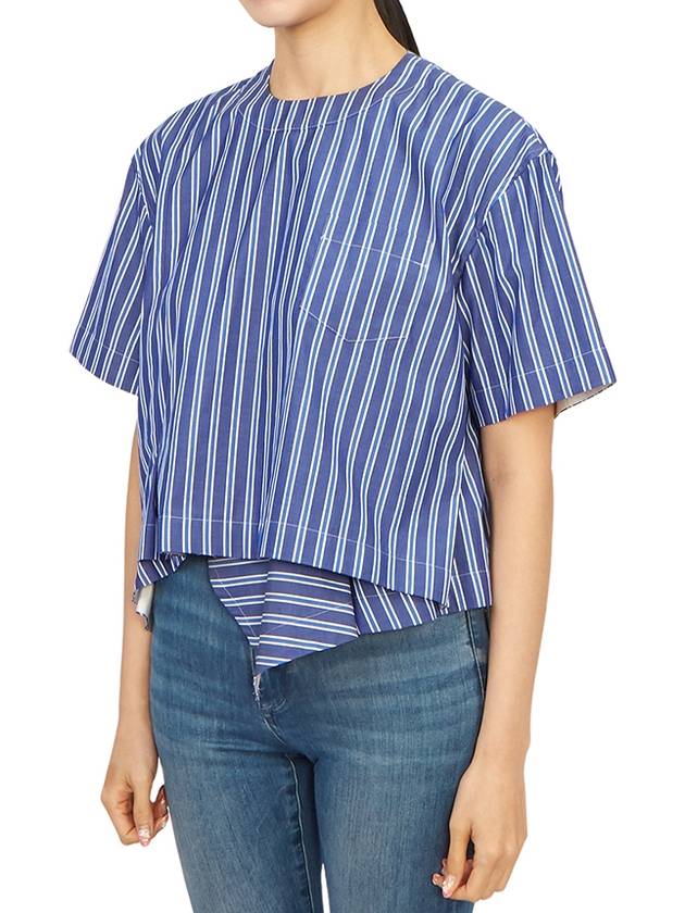 2407096 901 Women s short sleeved t shirt - SACAI - BALAAN 4