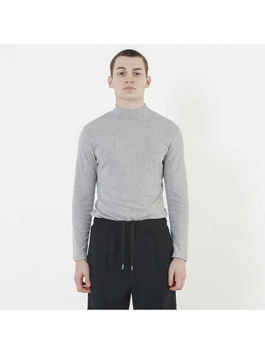 Essential Wool Half Neck Knit Gray - CHANCE'S NOI - BALAAN 1