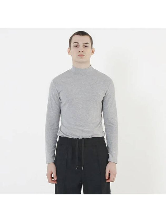 Essential Wool Half Neck Knit Gray - CHANCE'S NOI - BALAAN 1