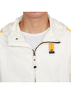 Aldrin Zip-Up Hoodie White - PARAJUMPERS - BALAAN 10